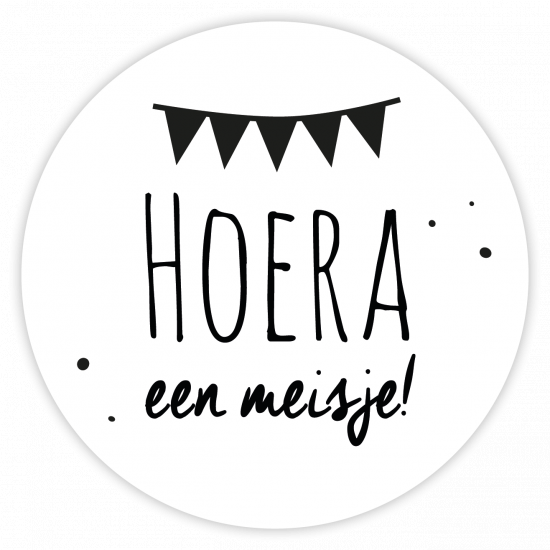 Hoera een meisje