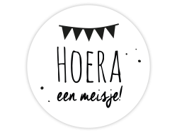 Hoera een meisje